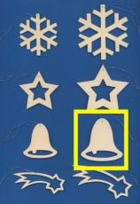 Baumbehang Glocke 6 cm