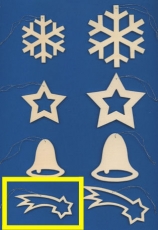 Baumbehang Schweifstern 7,5 cm