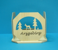 Teelichthalter "Arzgebirg"