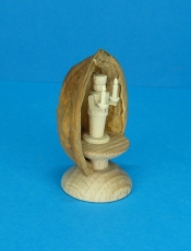 Miniatur in Walnuss, Bergmann