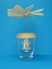 Pyramide in Schnapsglas, Engel und Bergmann